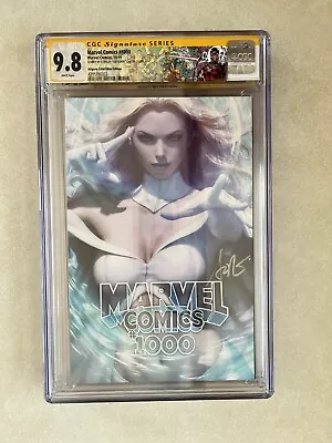 Buy MARVEL COMICS #1000 CGC SS 9.8 Signed By Stanley  Artgerm  Lau 2019 Collectibles • 174.75£