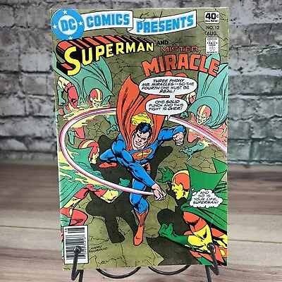Buy DC Comics Presents Superman And Mister Miracle Comic Book 1979 • 10.27£