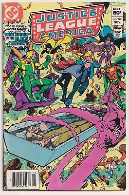 Buy Justice League Of America 220 VF/NM 9.0 DC 1983 JSA George Perez • 12.11£