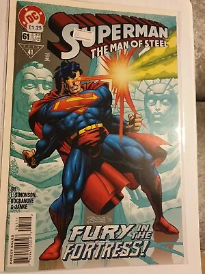 Buy Superman Man Of Steel #61 Dc Comic October 1996 • 3£
