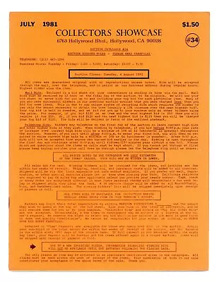 Buy Collectors Showcase #34 FN/VF 7.0 1981 • 13.99£