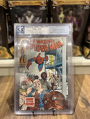 Buy Marvel Amazing Spider-Man #99 Graded 5.5 • 50£