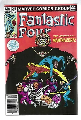 Buy Fantastic Four #254 Marvel 1983 Newsstand 9.0 Vf/nm John Byrne Art Cgc It! • 13.96£