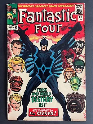 Buy Fantastic Four #46 - 1st Black Bolt Marvel 1966 Comics • 87.38£