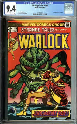 Buy Strange Tales #180 Cgc 9.4 Ow/wh Pages // 1st Appearance Of Gamora 1975 • 217.42£
