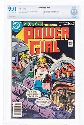 Buy 🔥 Showcase #99 Power Girl (DC, 1978) CBCS NM 9.0 OW White Pages. Cgc • 23.22£