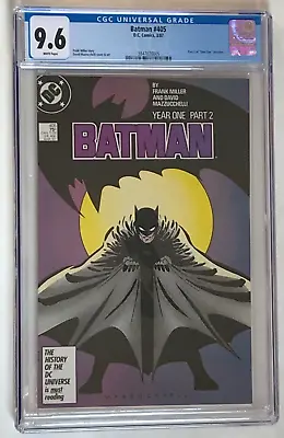 Buy  Batman 405 CGC 9.6 Year One Frank Miller  • 88.66£