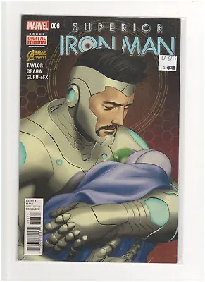 Buy Superior Iron Man #6 Marvel Comics MCU 2015 Taylor • 2.45£