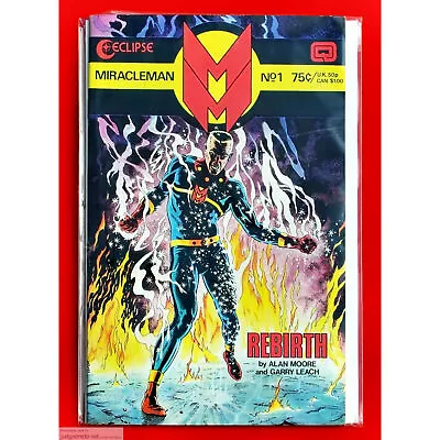 Buy MiracleMan # 1 1st Issue 1st Print Alan Moore UK SALE YELLOW BACK 1985 (Lot 2301 • 274.43£