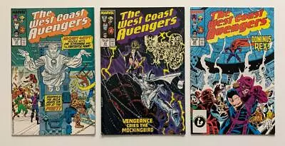 Buy West Coast Avengers #22, 23 & 24 (Marvel 1987) 3 X VF- To NM Issues • 32.95£