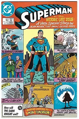 Buy Superman #423 1986 DC 1st Cameo App Of Jonathan Elliot 8.5 VF+ • 8£