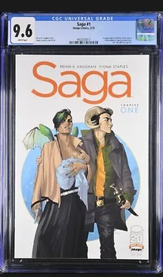 Buy Saga #1 Cgc Grade 9.6 Image Comics 2012 - 1st Printing  • 250£