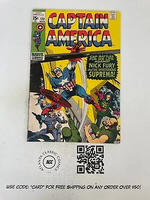 Buy Captain America # 123 FN- Marvel Comic Book Avengers Hulk Thor Iron Man 16 J224 • 17.59£