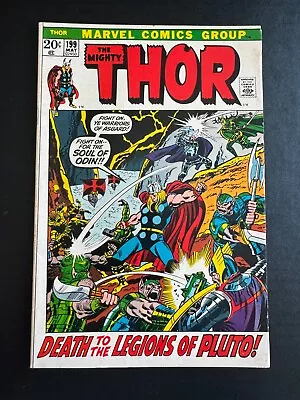 Buy Thor #199 - 1st Appearance Of Ego-Prime (Marvel, 1972) VF- • 27.66£