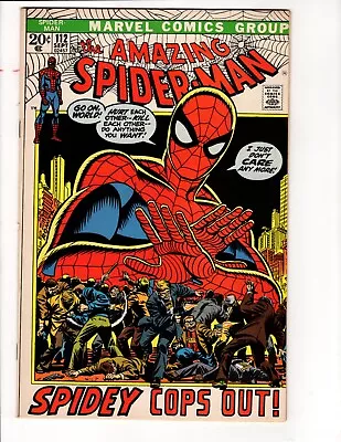 Buy The Amazing Spider-Man #112-1972(THIS BOOK HAS MINOR RESTORATION SEE DESCRIPTION • 31.70£