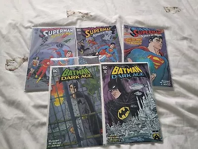 Buy Superman Space Age # 1, 2, 3 & Batman Dark Age # 1 & 2 • 22.99£