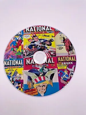 Buy NATIONAL COMICS 1-75 Complete Run On 1 DVD • 4.50£