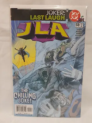 Buy JLA #59 VF/NM 1st Print DC Comics 2001 [CC] • 2.75£