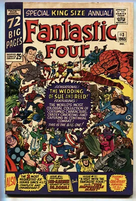 Buy FANTASTIC FOUR ANNUAL #3--comic Book--1965--MARVEL--DR DOOM • 118.73£