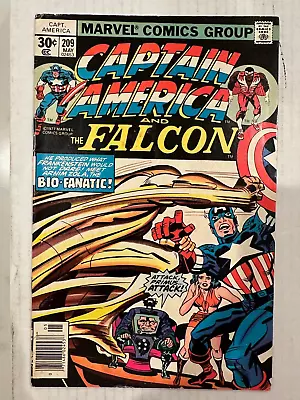 Buy Captain America #209  Comic Book  1st Full App Arnim Zola • 7.90£