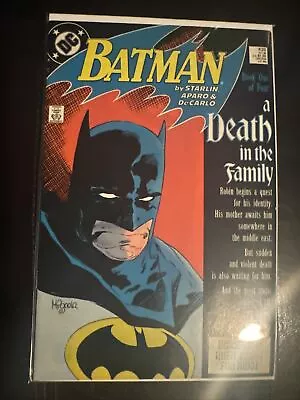 Buy BATMAN #426 VG, Death In The Family Part 1,2,4 DC Comics 1988 • 51.39£
