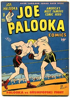 Buy Joe Palooka #7 1946-harvey Comic-1st Flying Fool-boxing Fn • 53.21£