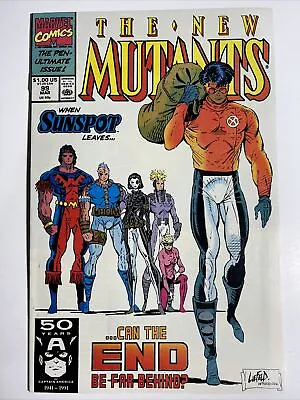Buy New Mutants 99 1st Feral 1st Shatterstar (Cameo) Sunspot Leaves 1991 Rob Liefeld • 10.27£