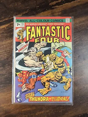 Buy Fantastic Four #151 - (1974) -*KEY ISSUE*- 1st App. Of Mahkizmo The Nuclear Man • 10£