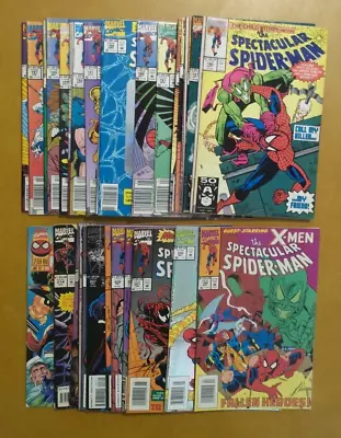 Buy The Spectacular Spider-Man Lot Of 31 Issues #180-247 181 182 185 186 189 200 201 • 31.79£