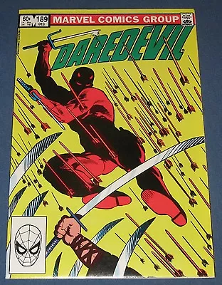 Buy Daredevil #189  Dec 1982  Frank Miller Art  High Grade  NMint   • 9.57£