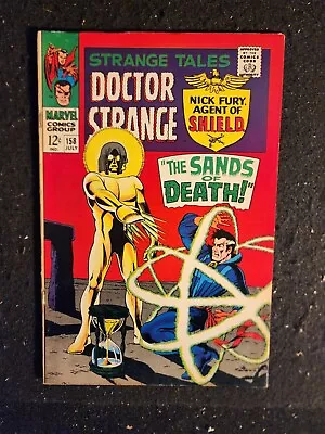 Buy Strange Tales #158 (Marvel Comics 1967) F 1st Living Tribunal • 59.30£