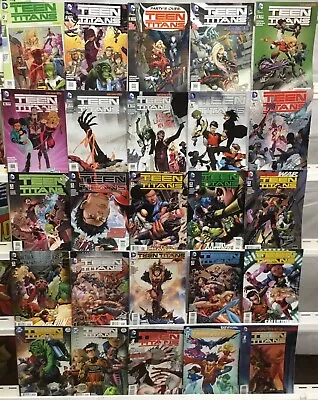 Buy DC Comics Teen Titans Run Lot 1-22 Plus Annual 1,2, One-Shot Variant #18 VF/NM • 35.56£