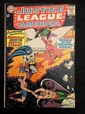 Buy DC Justice League Of America Comic No 31  Silver Age 12c Issue • 140£