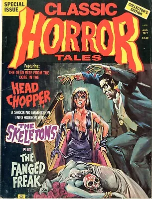 Buy Horror Tales  Magazine  # 4   Vol 8    FINE   1977   Jumbo 68 Pgs Of Fun Filled • 28.11£