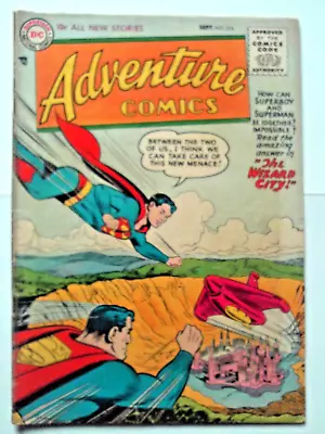 Buy Books, Comics & Magazines, Adventure Comics 216, Sept 1955. VG. • 95£