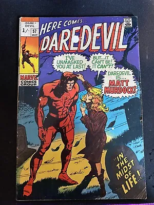 Buy Here Comes… Daredevil Marvel Comic #57 OCT - Good • 25£