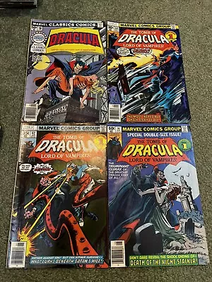 Buy 4 Tomb Of Dracula #70, 62, 60, 9 Marvel 1977-1979 Final Issue, Death Of Dracula! • 31.51£