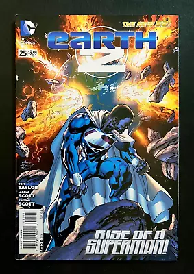Buy EARTH 2 #25 1st VAL-ZOD Cover DC Comics New 52 2014 • 23.71£