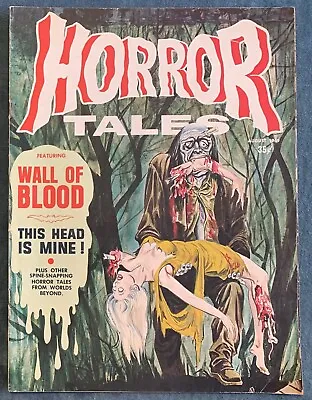 Buy Horror Tales  V1 #8  Aug 1969  Eerie Horror Magazine   Gory Cover   • 47.42£