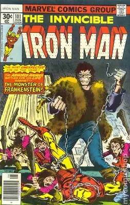 Buy Iron Man #101 FN 6.0 1977 Stock Image • 11.99£