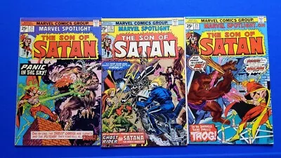 Buy Marvel Spotlight  Son Of Satan [3 Comic  Lot]#21+22+23 • 27.66£