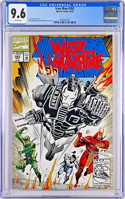 Buy Iron Man #283 CGC 9.6 (Aug 1992, Marvel) 3rd Tony Stark In The War Machine Armor • 47.30£