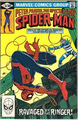 Buy The Spectacular Spider-Man Comic Book #58 Marvel 1981 VERY FINE • 3.94£
