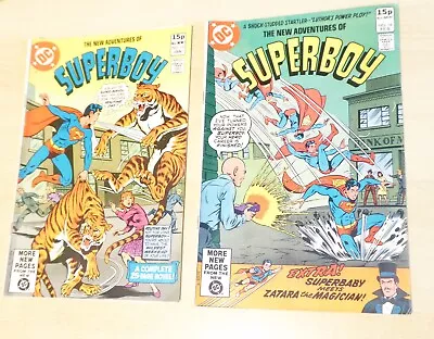 Buy 2 X SUPERBOY  #14  & 15  1981 DC Comics VG/FN • 2£