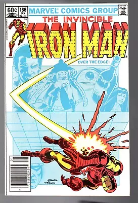 Buy The Invincible Iron Man #166 - Marvel 1983 - Bagged Boarded - Vf+(8.5) • 7.70£