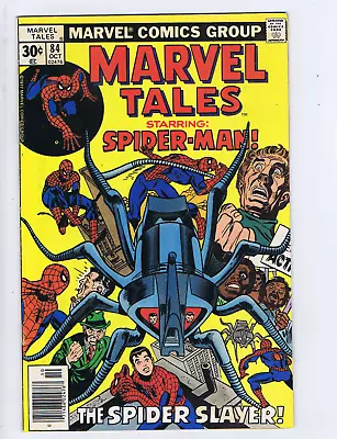 Buy Marvel Tales #84 Marvel 1977 The Spider-Slayer ! • 11.86£
