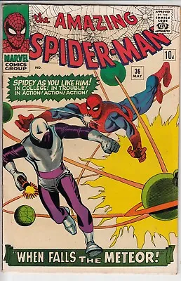 Buy Amazing Spider-Man 36 - 1966 - 1st Looter - Fine/Very Fine • 149.99£