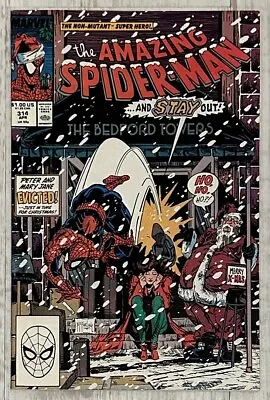 Buy The Amazing Spider-Man #314 - Marvel Comics April 1989 - Todd McFarlane Cove • 22.13£