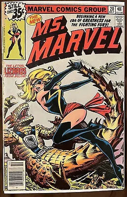 Buy Ms. Marvel #20 (Vol 1) Marvel Comics Oct 1978 Debut Of New Costume • 2£
