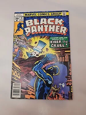 Buy Black Panther #11 1st Appearance Kiber The Cruel! Jack Kirby Art Marvel 1978 • 19.76£